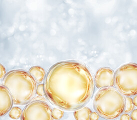 beauty serum concept, hyaluron serum