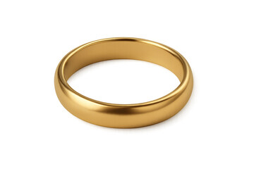 Gold wedding ring symbolizing marriage and commitment