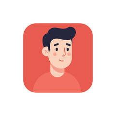 Minimal Flat-Style Character Illustrations for App Icons and UI Design