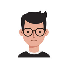 Minimal Flat-Style Character Illustrations for App Icons and UI Design