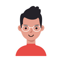 Minimal Flat-Style Character Illustrations for App Icons and UI Design