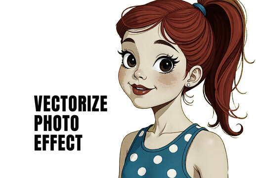 Vectorized Art Photo Effect