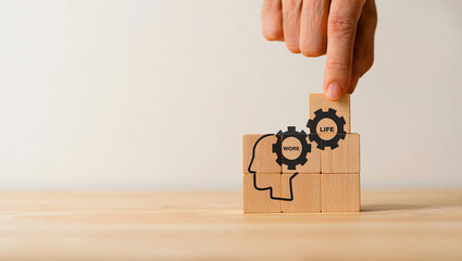 Achieving work-life balance: mind and career working in harmony.