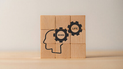 Achieving work-life balance: mind and career working in harmony.