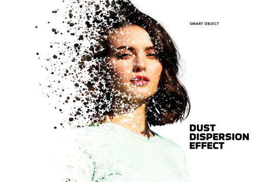 Dust Dispersion Photo Effect