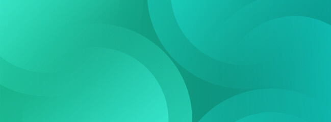 abstract green background featuring layered circular patterns in shades of teal and cyan, perfect for corporate branding or modern design