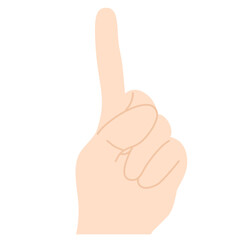 Index Finger Pointing Up
Illustration