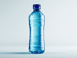 Naklejka premium Refreshing Bottled Water: Clean Hydration for Healthy Living, Promoting Wellness and a Sustainable Lifestyle Choice