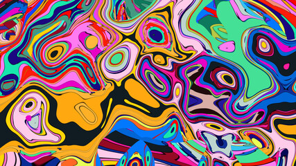 abstract seamless pattern with circles