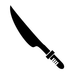 Sword vector silhouette , clip art, and symbol. Shilhouette of sword concept and simple design.