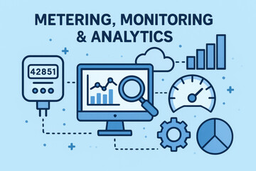 Metering and monitoring strategy enhances corporate energy management with hybrid storage solutions for efficient factory analytics