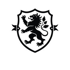 Fototapeta premium coat of arms with a shield