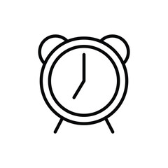 Time and Clock line Icon vector