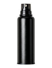 Sleek metallic black spray bottle with pump dispenser image