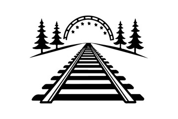 Railway Track Icons.