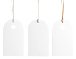 Three blank price tags (1)