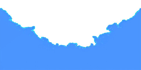 Obraz premium Argentinian national map vector design silhouette on blue paper with blank border