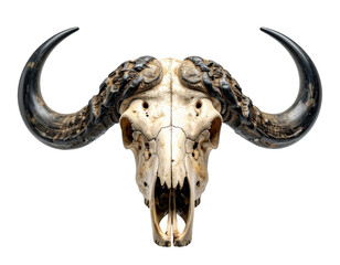 Fototapeta premium Buffalo Skull, Front View