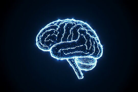 human brain model - Powered by Adobe