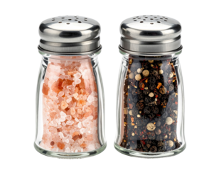 Glass spice jars with different seasonings