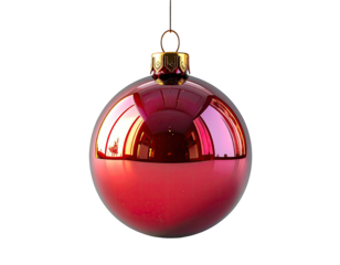 Red Christmas ornament