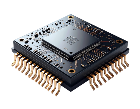 Close-up of a circuit board