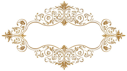 Fototapeta premium vintage floral frame