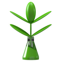 Propagation Plant Jar 3D Icon