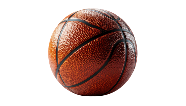Close-up of a basketball