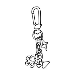 travel souvenir keychain design