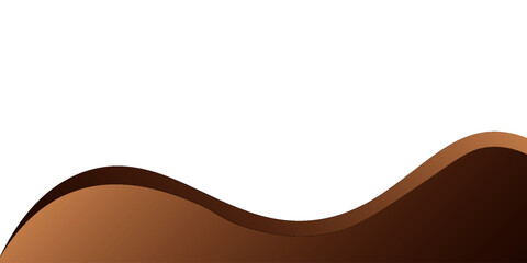 Brown Wave Background, Abstract geometric background with liquid shapes.  Vector illustration. eps 10
