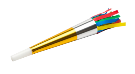 Party Horn Isolated on White Background