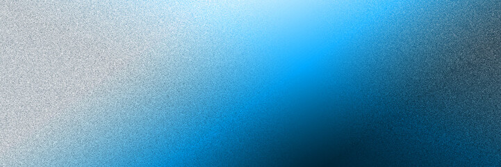 Grainy Gradient Abstract Background with Pixelated Noise and Blurry Cyan Gray Texture – Soft Digital Surface for Tech Design and Modern Visual Art