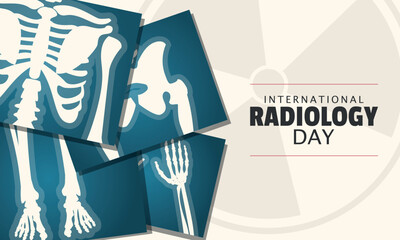 International Radiology Day Poster. X-ray results