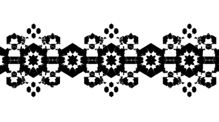 black and white pattern