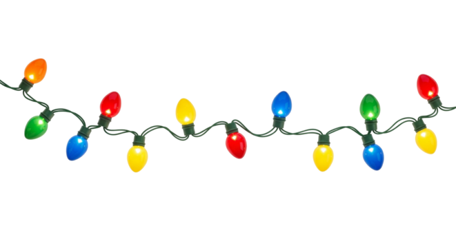 colorful birthday candles