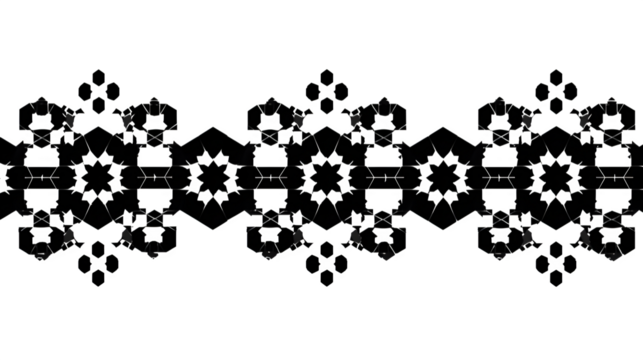 black and white pattern