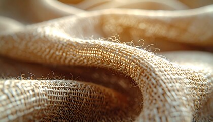 Linen Fabric Weave Texture