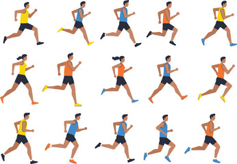 Flat Design Colored Halloween Vector Icons Set, SEO Optimized Graphics for Spooky Celebration, Pumpkin, Ghost, Skull, Witch, Trick-or-Treat, and October Holiday Concepts.