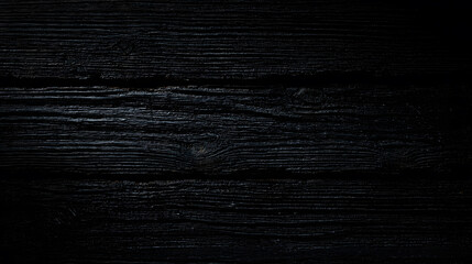 Obraz premium Wallpaper background dark black wood, texture, rustic, contrast.