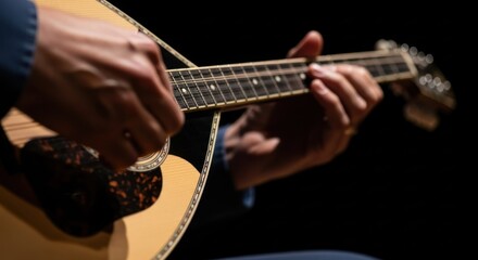 Close-up of hands playing a bouzouki (2)