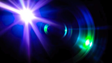 background of sparkling gold light