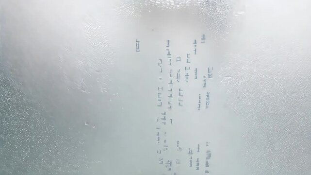 Braille Dots on Frosted Glass. Ideal for corporate presentations, elegant social media posts, and websites celebrating World Braille Day, inclusion, and clear communication.