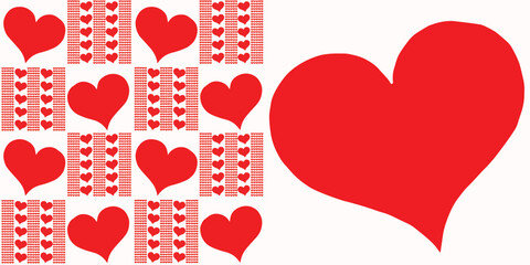 valentine hearts background
