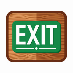 emergency exit sign