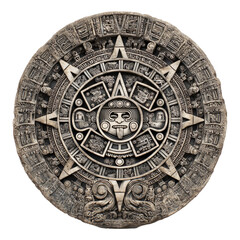  Ancient Mayan calendar stone