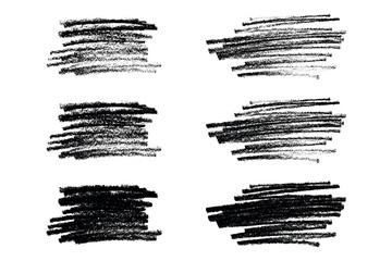 Set of brush paint stroke texture swatch Hand painted background Ink scribble dab clipart Paint smudge for tags and stamps design