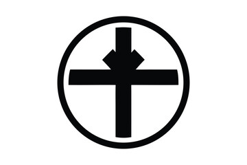 cross circle vector icon