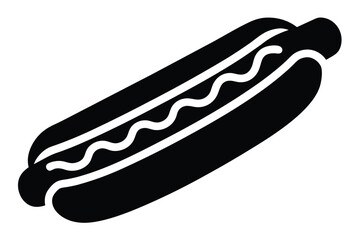 hotdog vector icon