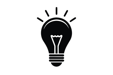 light bulb vector icon